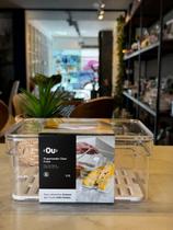 Organizador clear fresh 2,2l natural