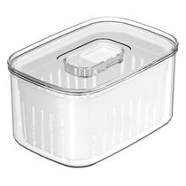 Organizador Clear Fresh com Cesto 0,65L Natural OF550NT - Ou