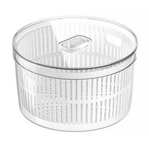 Organizador Clear Fresh com Cesto Redondo 5,5L Natural OF950NT - Ou