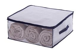 Organizador Clear Multiuso com Alça - Concept 45x45x20cm Organizador Clear Multiuso com Alça - Concept 45x45x20cm