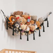 Organizador Colgante de Red para Almacenamiento de Peluches Amdermi