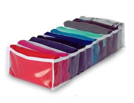 Organizador Colmeia De Camisetas 10 Divisórias 40x15x10CM Organizador Colmeia De Camisetas 10 Divisórias 40x15x10CM