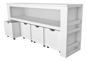 Organizador Com Baús Porta Livros Adele 100% MDF