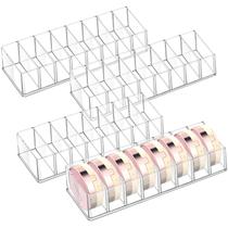Organizador compacto de maquiagem Tuanse Acrylic 8 compartimentos x4 Organizador compacto de maquiagem Tuanse Acrylic 8 compartimentos x4