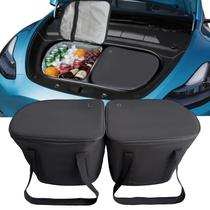 Organizador Cooler IMETAPLUS Tesla Model Y 2020-2026 Kit com 2 Peças Organizador Cooler IMETAPLUS Tesla Model Y 2020-2026 Kit com 2 Peças