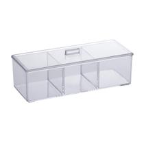 Organizador Cosmeticos Com Divisoria 23X9X8,5 Cm Paramount