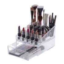 Organizador Cosméticos Com Divisórias E 1 Gaveta F:1088 Organizador Cosméticos Com Divisórias E 1 Gaveta F:1088