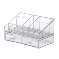 Organizador Cosméticos Com Divisórias E 2 Gavetas F:1091 Organizador Cosméticos Com Divisórias E 2 Gavetas F:1091