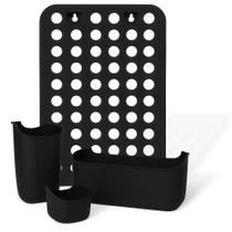 Organizador Criativo Multiuso Para Parede e Armário 3 Recipientes Divisórias Organizador Criativo Multiuso Para Parede e Armário 3 Recipientes Divisórias