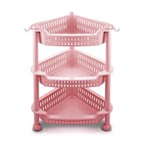 Organizador de 3 Níveis Lifestyle Jacki Design Rosa