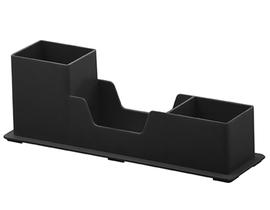 Organizador de Acessórios 3 Colunas Preto Paramount Ref:1497 Organizador de Acessórios 3 Colunas Preto Paramount Ref:1497