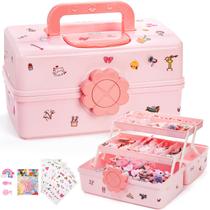 Organizador de Acessórios de Cabelo ZOOFOX - Modelo Fofo Rosa para Meninas