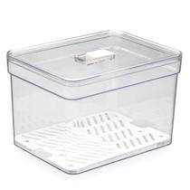 Organizador de Alimentos e Frutas 3,8 Lts 18,5 Cm Com Tela