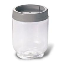 Organizador de Alimentos Gire e Trave Empilhável 380ML Cinza Organizador de Alimentos Gire e Trave Empilhável 380ML Cinza