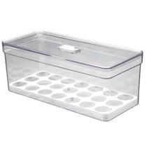 Organizador de Alimentos Porta 40 Ovos 6,8 Lts 33Cm C/ Tampa Plastutti 0559
