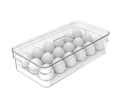 Organizador de Alimentos Pote p/ Geladeira Clear Fresh Ou