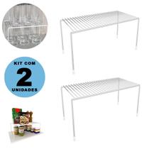 Organizador De Armário Cozinha Interno Externo 32cm Dicarlo Organizador De Armário Cozinha Interno Externo 32cm Dicarlo