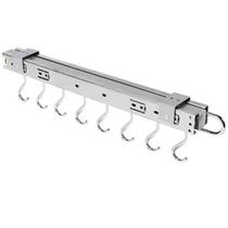 Organizador de Armário Deslizante 8 Ganchos Multiuso Panelas Roupas Utensílios Masutti Copat