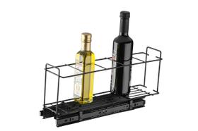 Organizador de Armário Porta Garrafas/Latas Embutido Pequeno