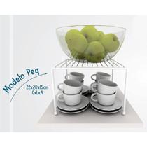 Organizador de Armário Suporte Pequeno Plana Store Organizador de Armário Suporte Pequeno Plana Store