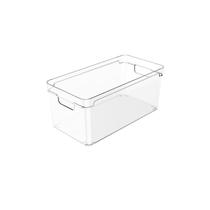 Organizador De Armários 5 Litros Clear 30x15x13cm Natural