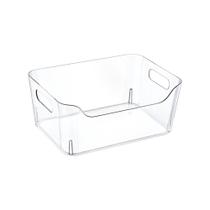 Organizador de Armários e Geladeiras Multiuso sem Tampa 3L Transparente - Mood