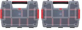 Organizador de armazenamento Craftsman CMST14021 Plástico com 10 compartimentos Organizador de armazenamento Craftsman CMST14021 Plástico com 10 compartimentos