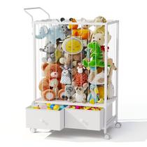 Organizador de armazenamento de brinquedos BBLIKE Large Stuffed Bicho 176L branco Organizador de armazenamento de brinquedos BBLIKE Large Stuffed Bicho 176L branco