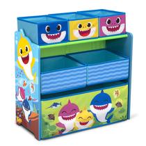 Organizador de armazenamento de brinquedos Delta Children Baby Shark Design