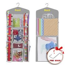 Organizador de armazenamento de embrulho suspenso ProPik 40x43cm cinza