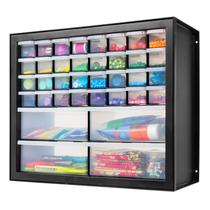 Organizador de armazenamento de hardware IRIS USA Screw 36 Drawer Black