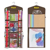 Organizador de armazenamento de papel de embrulho suspenso ProPik Brown 40x43cm