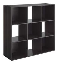 Organizador de armazenamento: estante empilhável Whitmor 9 Cube de 3 camadas