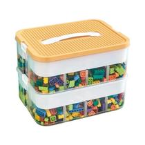 Organizador De Armazenamento Lego Para Crianças, Caixa De Brinquedos Ajustável Para Blocos De Montar Organizador De Armazenamento Lego Para Crianças, Caixa De Brinquedos Ajustável Para Blocos De Montar