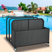 Organizador de Armazenamento para Boias de Piscina, Varanda e Jardim Novagarden em Vime Organizador de Armazenamento para Boias de Piscina, Varanda e Jardim Novagarden em Vime