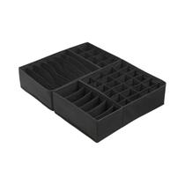 Organizador De Armazenamento Para Roupas Íntimas, Meias E Sutiãs, Caixa De Gaveta Para Guarda-Roupa