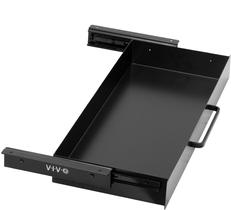 Organizador de armazenamento sob a mesa VIVO DESK-DR22H-B 56x22x6cm Organizador de armazenamento sob a mesa VIVO DESK-DR22H-B 56x22x6cm