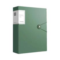 Organizador De Arquivos Longo Com 30 Folhas Transparentes 23.5x35CM Para Documentos E Materiais