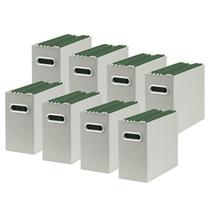 Organizador de arquivos Oterri, 8 pacotes, dobrável, tamanho carta, 31x13x25 cm
