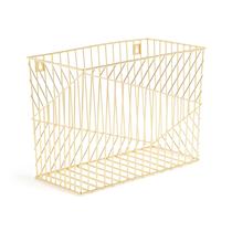 Organizador de arquivos suspensos U Brands Vena Collection Gold Metal Organizador de arquivos suspensos U Brands Vena Collection Gold Metal