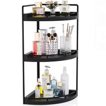 Organizador de balcão de banheiro CeleVista 3 camadas Wood Vanity