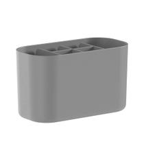 Organizador de Bancada com Divisórias Bold Chumbo - OU Organizador de Bancada com Divisórias Bold Chumbo - OU