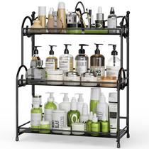 Organizador de bancada EKNITEY 3 Tier Spice Rack Skincare Black Organizador de bancada EKNITEY 3 Tier Spice Rack Skincare Black