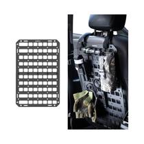 Organizador De Banco De Carro Tático Ajustável Multifuncional Com Painel De Malha Molle Acessórios