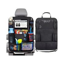 Organizador De Banco Traseiro Para Carro Com Suporte Para Tablet Com Tela Sensível Ao Toque, Bolsos Organizador De Banco Traseiro Para Carro Com Suporte Para Tablet Com Tela Sensível Ao Toque, Bolsos