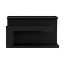 Organizador de Banheiro com Design Elegante Papel Higiênico Suporte Celular Prateleira Premium