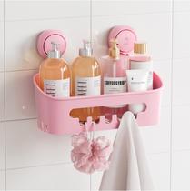 Organizador de banheiro com ventosa Shower Caddy TAILI rosa