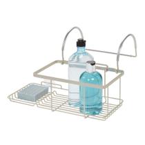 Organizador de Banheiro iDesign Everett - Caddy para Banheira com Suporte para Furadeira