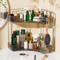 Organizador de banheiro Kinkota 2 Tier Corner Plastic Grey