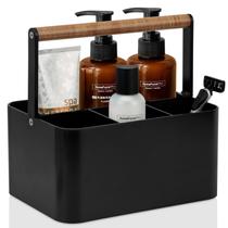 Organizador de banheiro para dormitório portátil Shower Caddy BYUNER preto